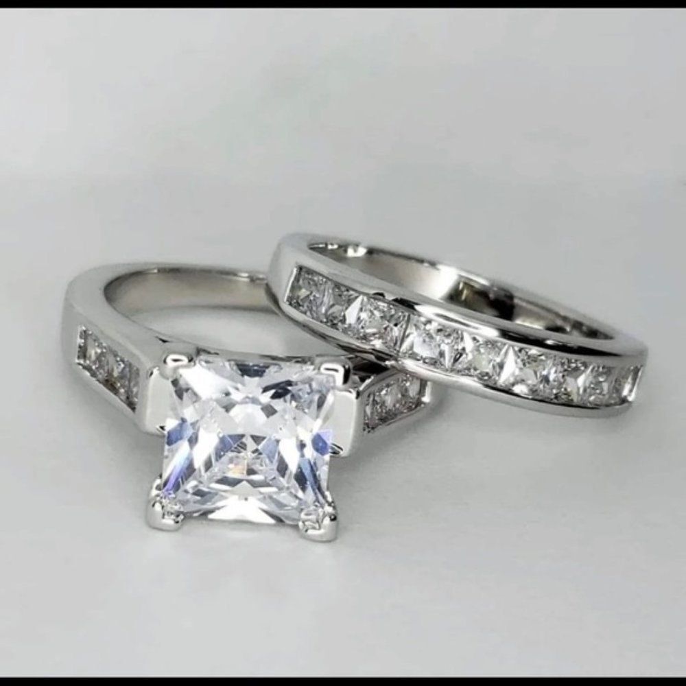 925 wedding ring - Picture 11 of 12